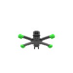 Hot Sales IFlight Nazgul F5X V2 Mini-Drohnen-Kit 5-Zoll-Kohlefaser Squashed X HD/Analog-kompatible O3-Lufteinheit für Uav-Drohnen